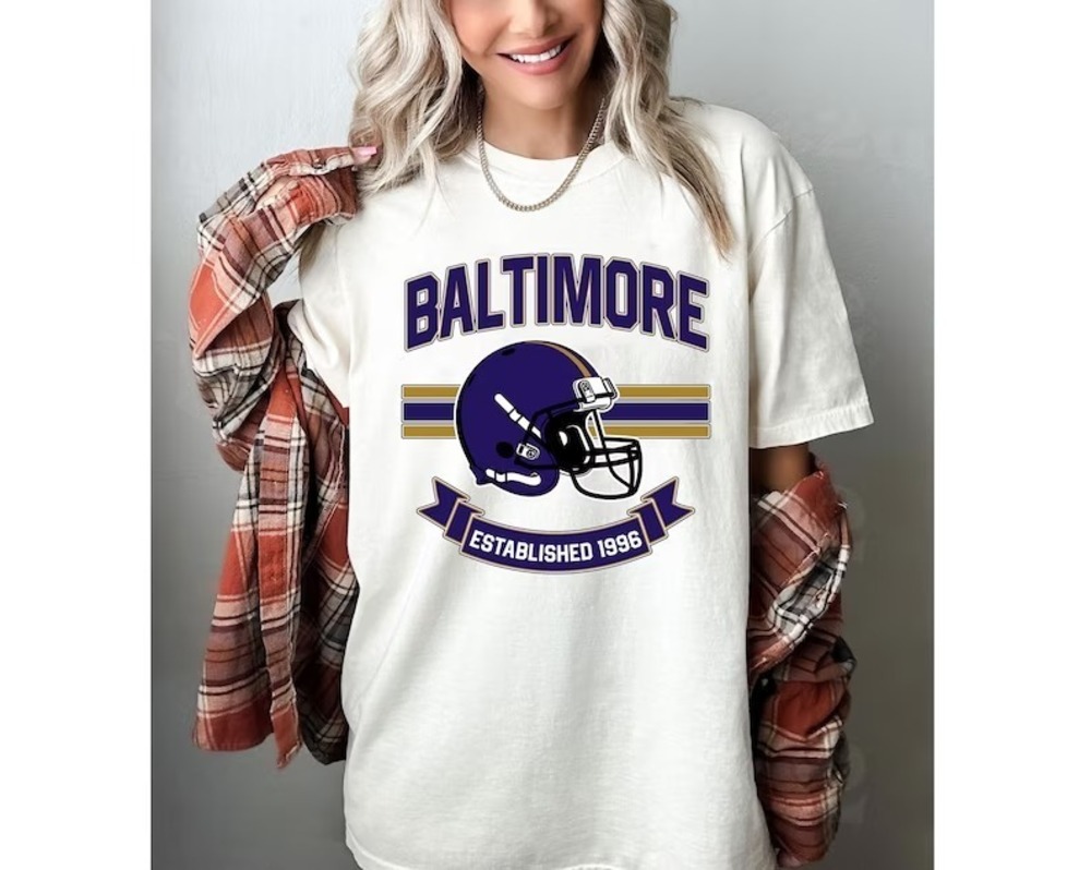 Baltimore Ravens  Football Tee Shirt American Fan
